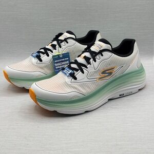 Skechers Men's 13 Sneakers White Green Max GO Run Endeavor Comfort 220615